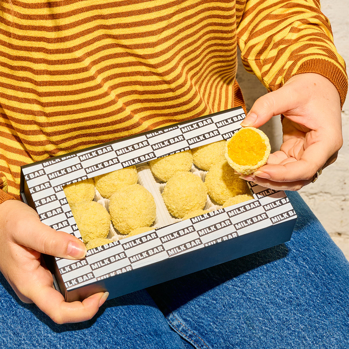 Lemon Bar Truffle Dozen