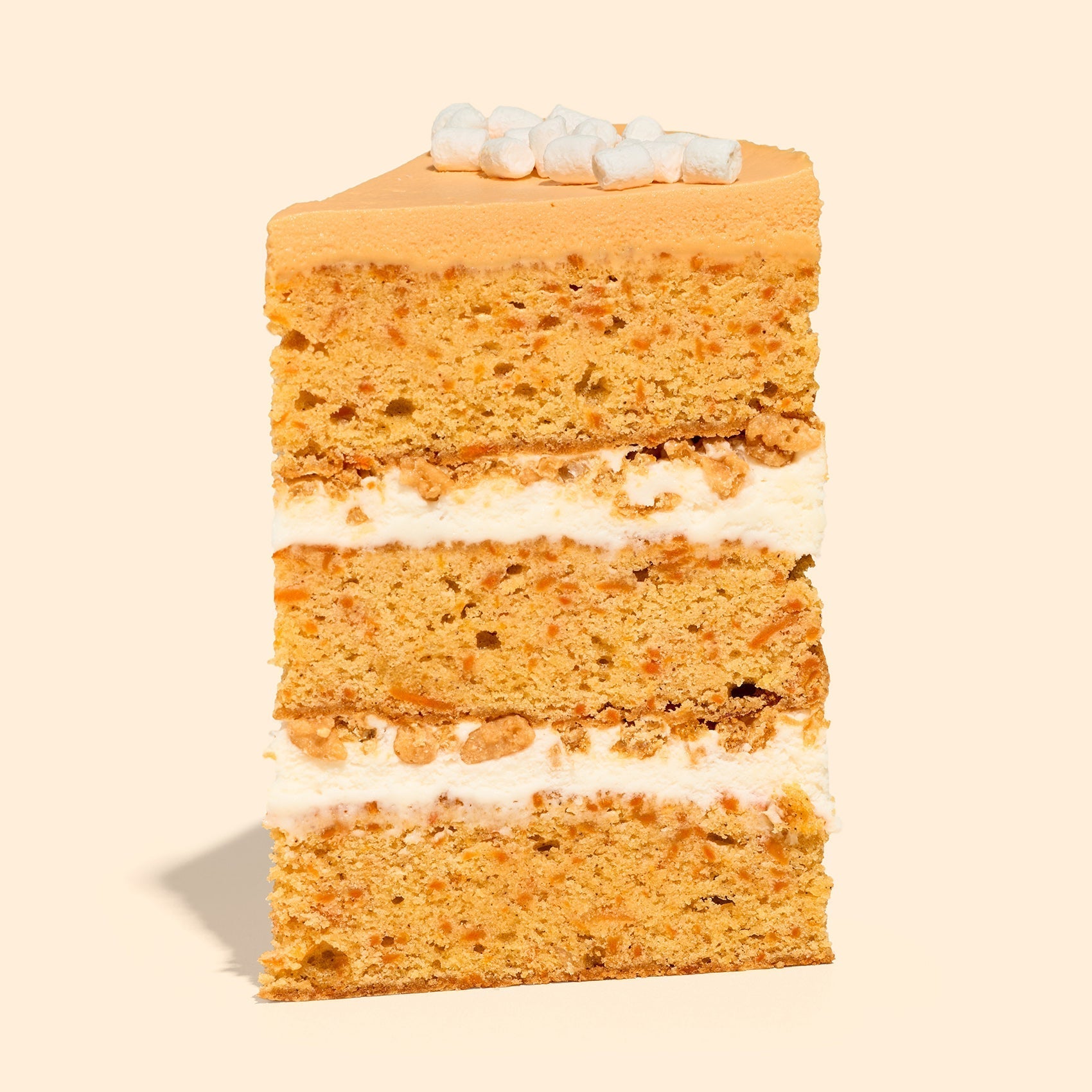 10" Carrot Crackle Marshmallow Cake